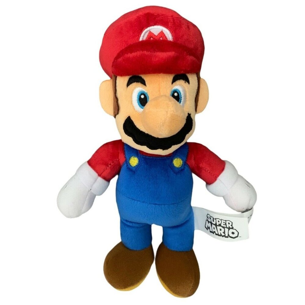 SUPER MARIO Mario Plush Stuffed Toy Figure 10"